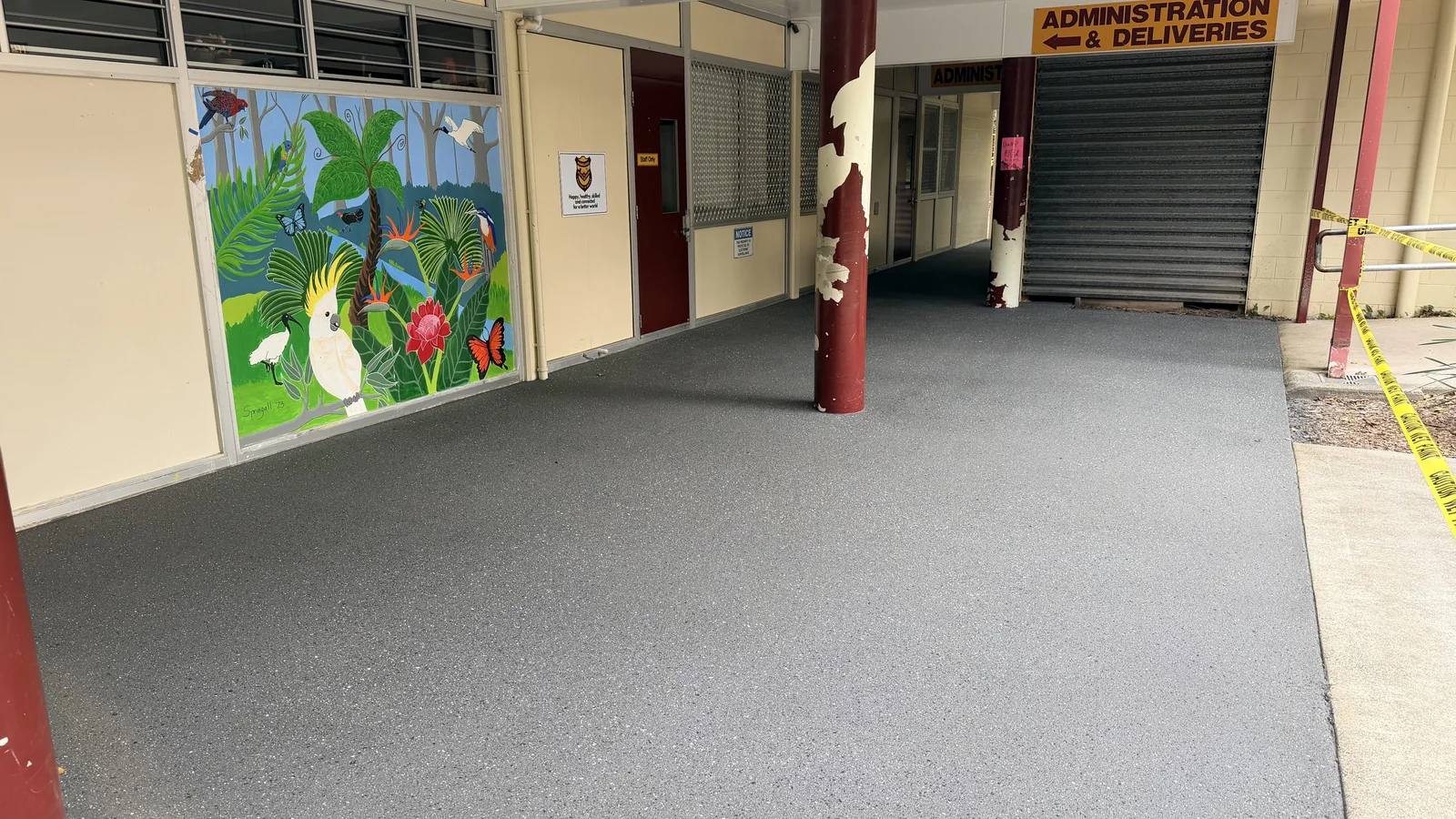 Anti-Slip Resurfacing at The Springfield Anglican College