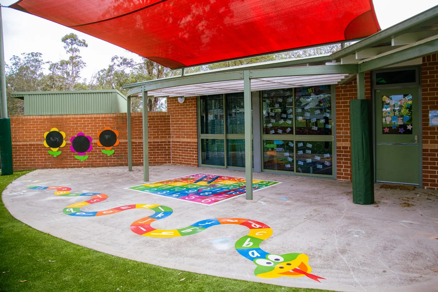 Thermo Playground Markings at Arndell Anglican College