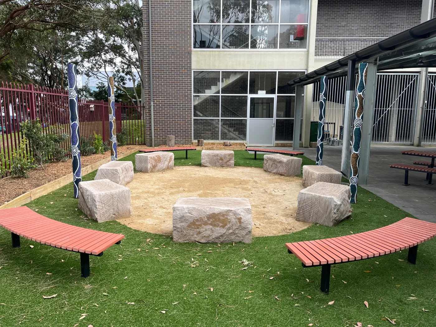 Landscaping at Fort Street High School