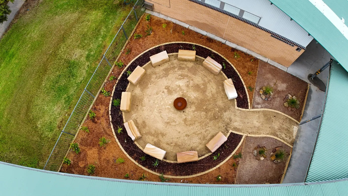 Landscaping at Dapto Public School
