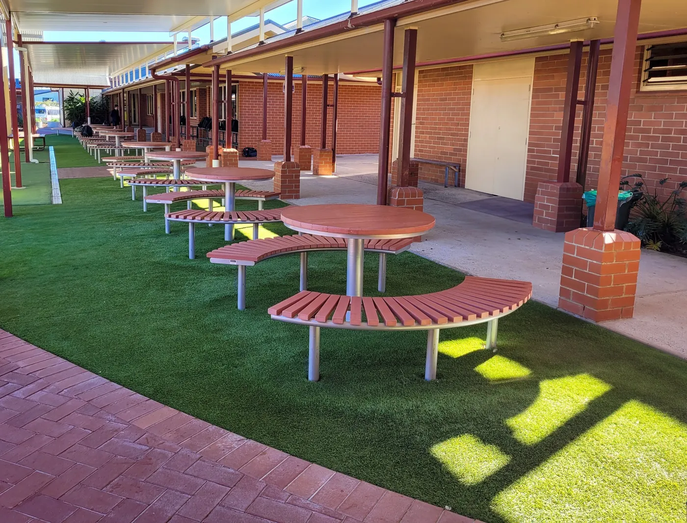 Outdoor Furniture at Emmanuel Anglican College