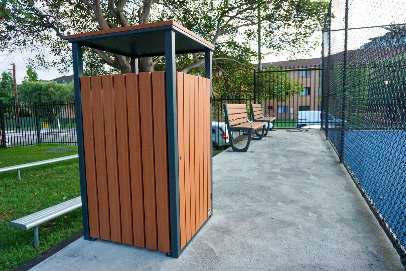 Bin Enclosures at St George Girls HS
