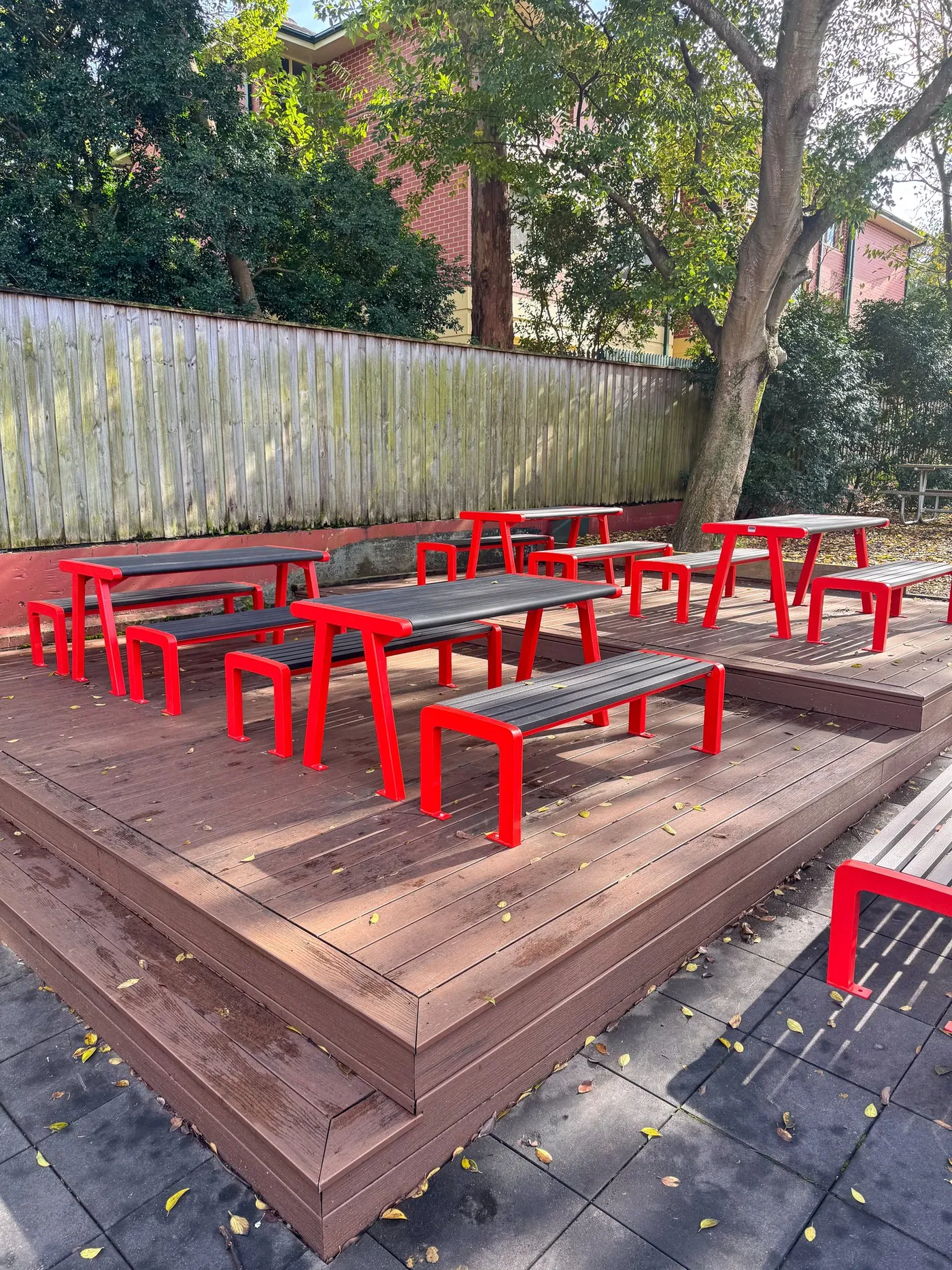 Outdoor Furniture at Cammeraygal HS