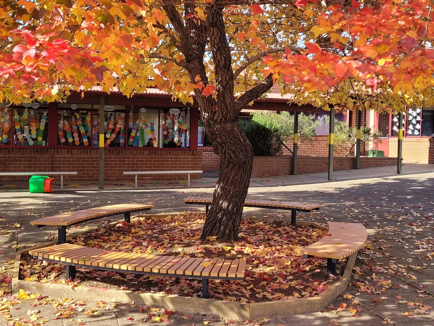 Outdoor Furniture at Werrington County PS