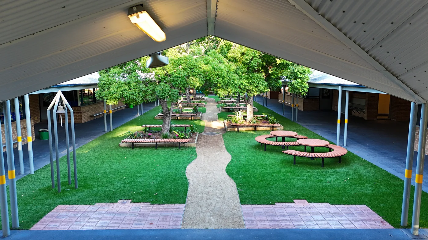 Synthetic Grass & Softfall at Sunshine Bay Public School